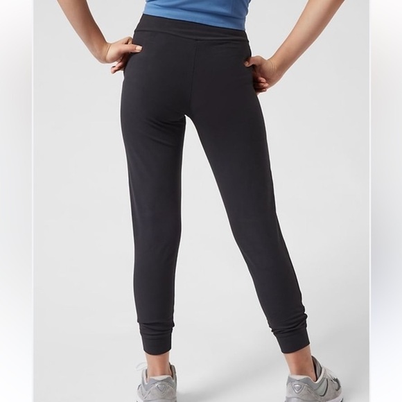 Athleta Girl large powervita Black Jogger Pants - Picture 3 of 10